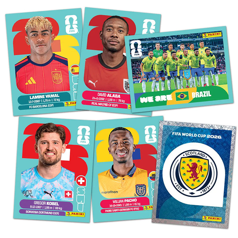 Panini Fifa World Cup 2026 Sticker Display (100 Tüten)
