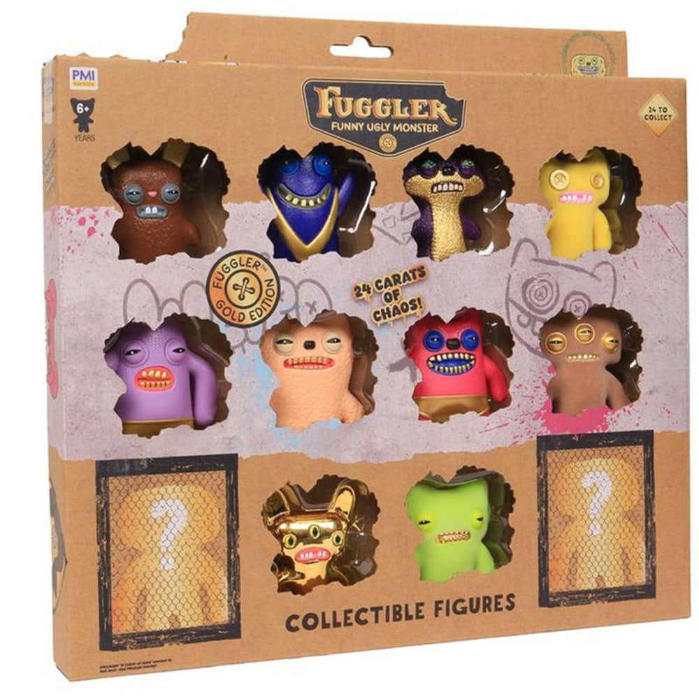 Fuggler Figuren 12er Pack Deluxe Geschenkverpackung inkl. 2 seltene, 6,5 cm