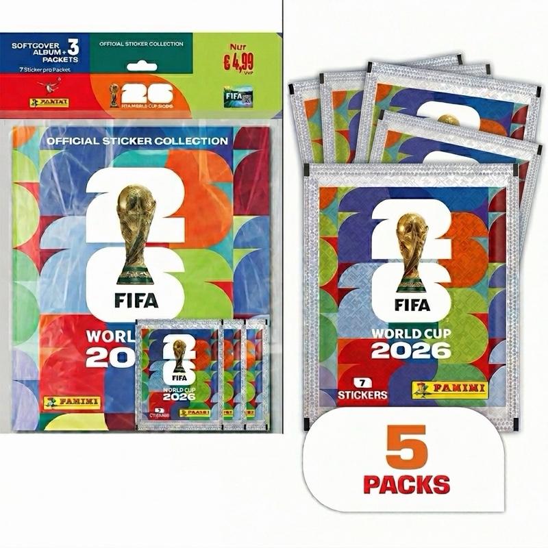 Panini Fifa World Cup 2026 Sticker Starter Pack 1 + 5 Packs
