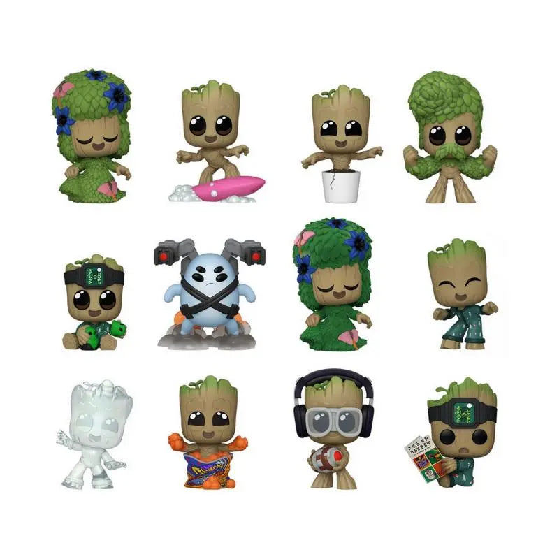 FUNKO! Marvel Groot Mystery Mini Blindbox, 9 cm goobee