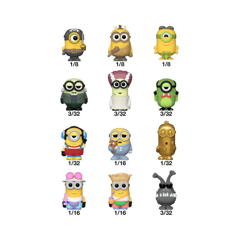 Funko Bitty POP! Die Minions, 3 cm goobee