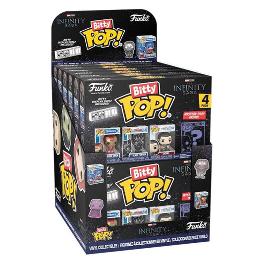 Funko Bitty POP! Marvel 4er Pack, 3 cm goobee