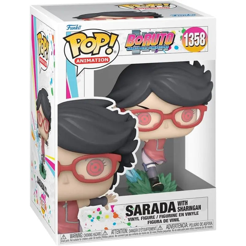 Funko POP! Boruto Sarada w/ Sharingan, 10 cm goobee