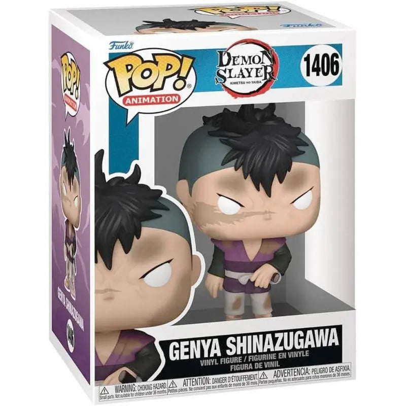 Funko POP! Demon Slayer Genya, 10 cm goobee