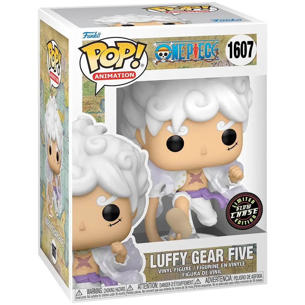 Funko POP! One Piece Limited Chase Luffy Gear Five, 10 cm goobee