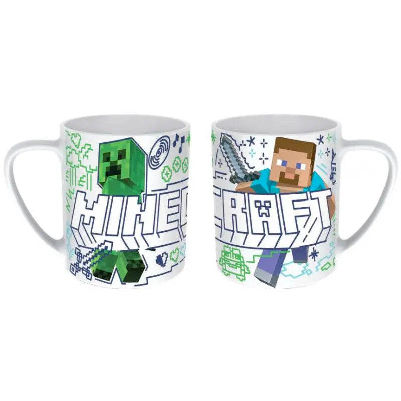 Minecraft Creeper Vs Miner Tasse, 325 ml goobee