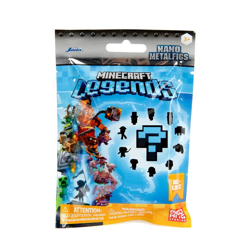 Minecraft Legends Nanofigs Blind Pack, 4 cm goobee