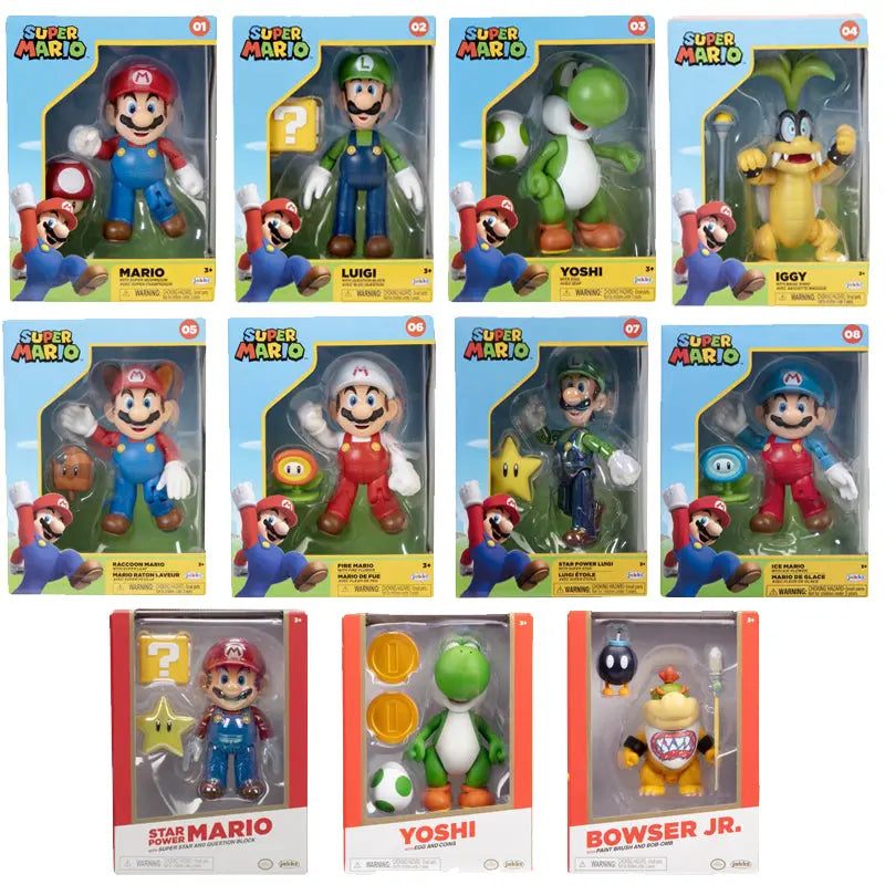 Nintendo Super Mario Figur in Sammlerbox, 10 cm goobee
