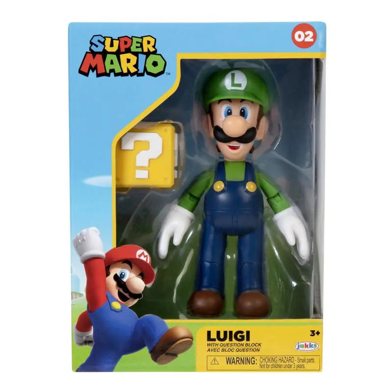 Nintendo Super Mario Figur in Sammlerbox, 10 cm goobee