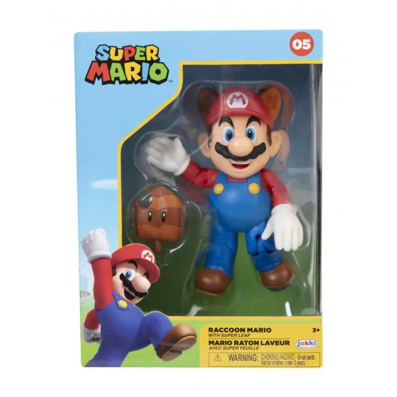 Nintendo Super Mario Figur in Sammlerbox, 10 cm goobee