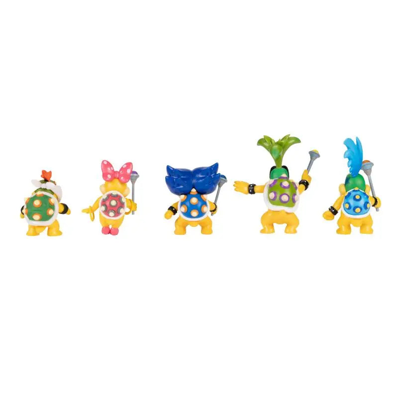 Nintendo Super Mario Figuren 5er Set Koopalinge, 6,5 cm goobee
