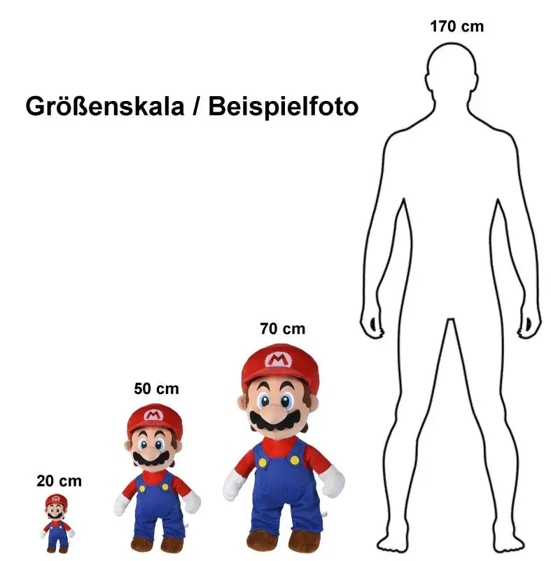 Nintendo Super Mario Plüsch Mario XXL, 70 cm goobee