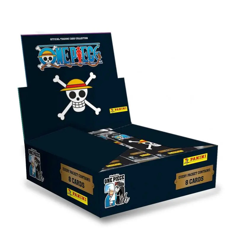 Panini One Piece Trading Cards 25th Anniversary (Box mit 18 Flowpacks) goobee