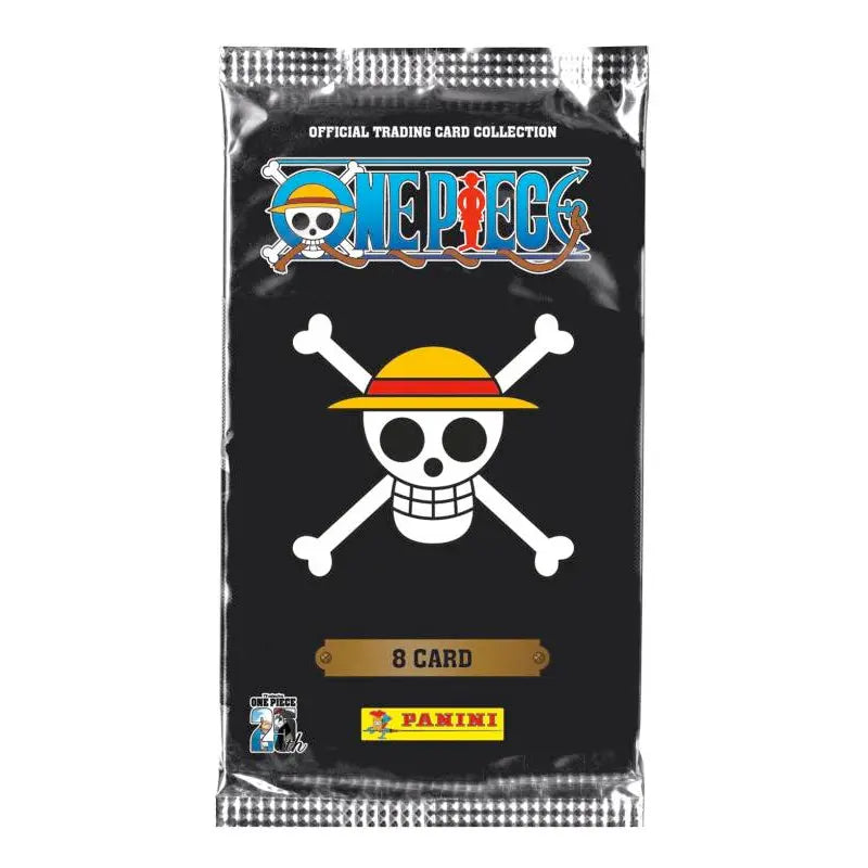 Panini One Piece Trading Cards 25th Anniversary (Box mit 18 Flowpacks) goobee
