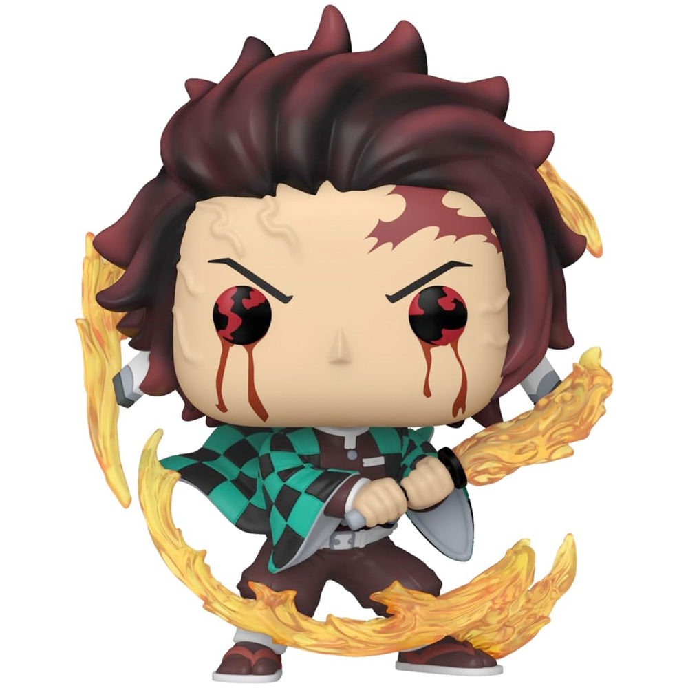 Funko POP! Demon Slayer DS- Tanjiro(Sun Breathing), 10 cm goobee