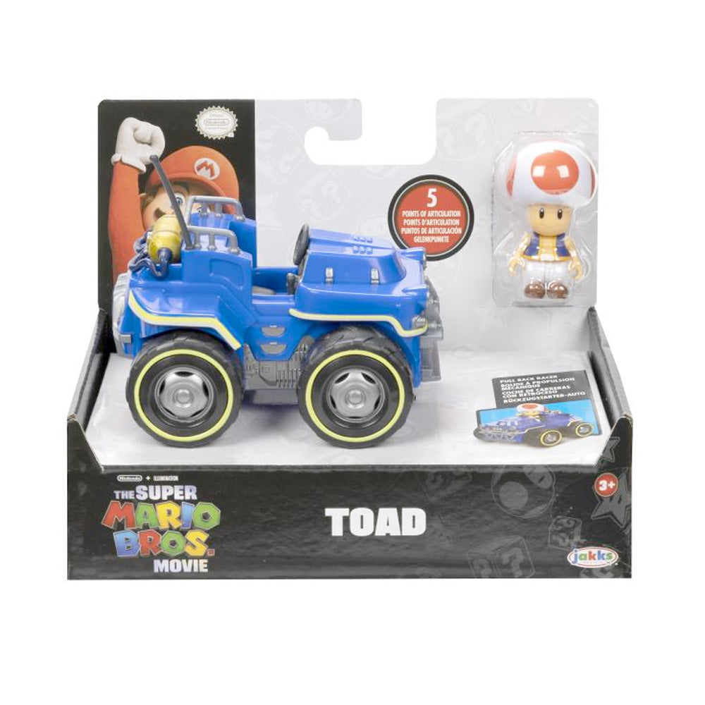 Nintendo Super Mario Movie Kart Sortiert, 6,5 cm goobee