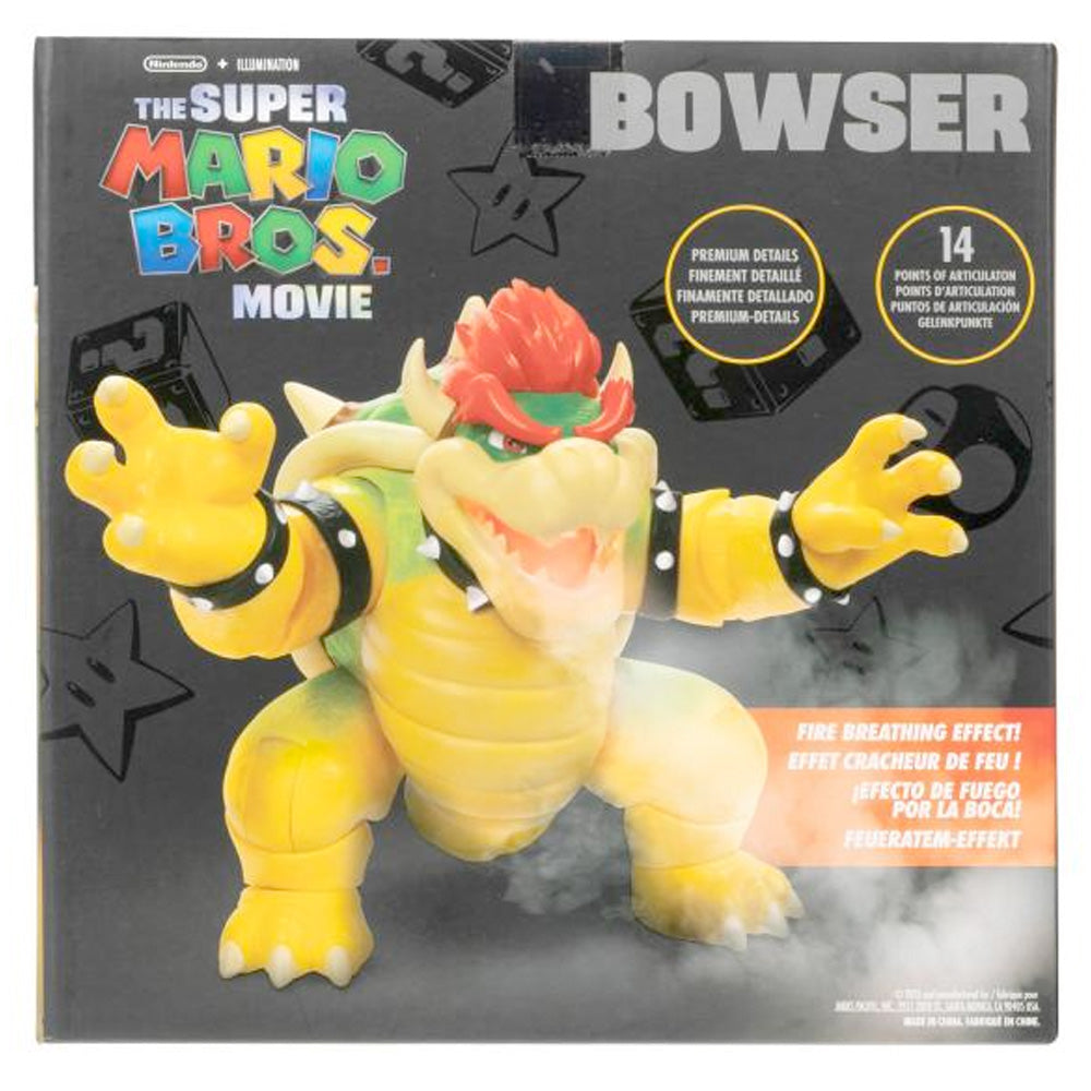 Nintendo Super Mario Movie Feuerspeiender Bowser, 18 cm goobee