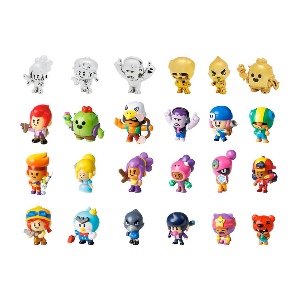 Brawl Stars Figuren im Blind Pack, 4 cm goobee