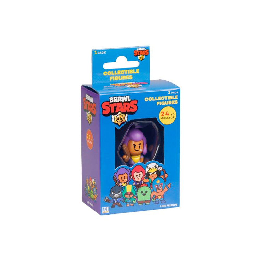Brawl Stars Actionfiguren in Windowbox, 4,5 cm goobee