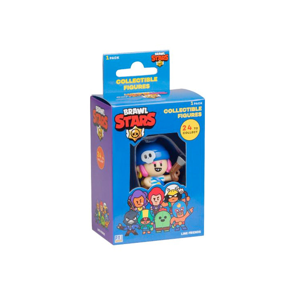 Brawl Stars Actionfiguren in Windowbox, 4,5 cm goobee