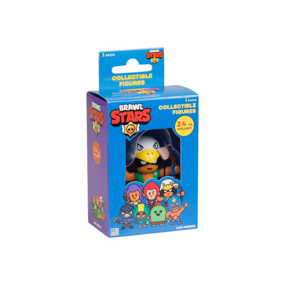 Brawl Stars Actionfiguren in Windowbox, 4,5 cm goobee