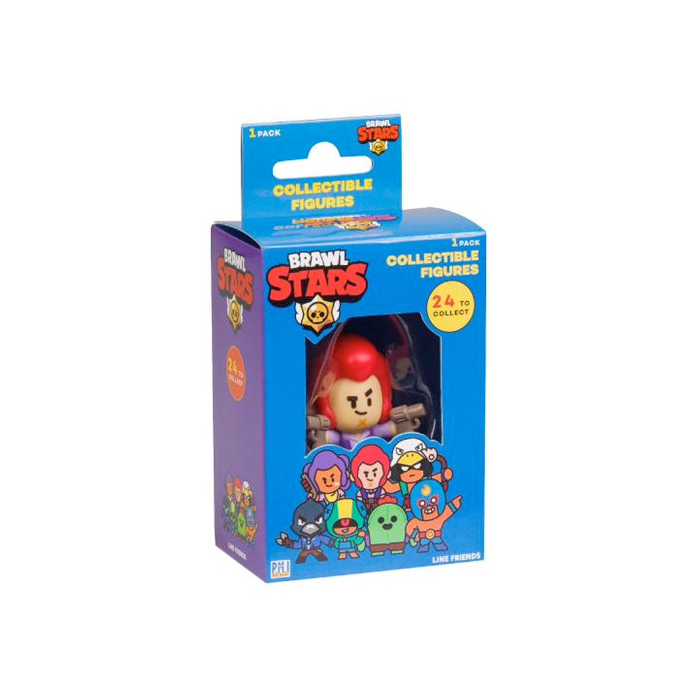 Brawl Stars Actionfiguren in Windowbox, 4,5 cm goobee