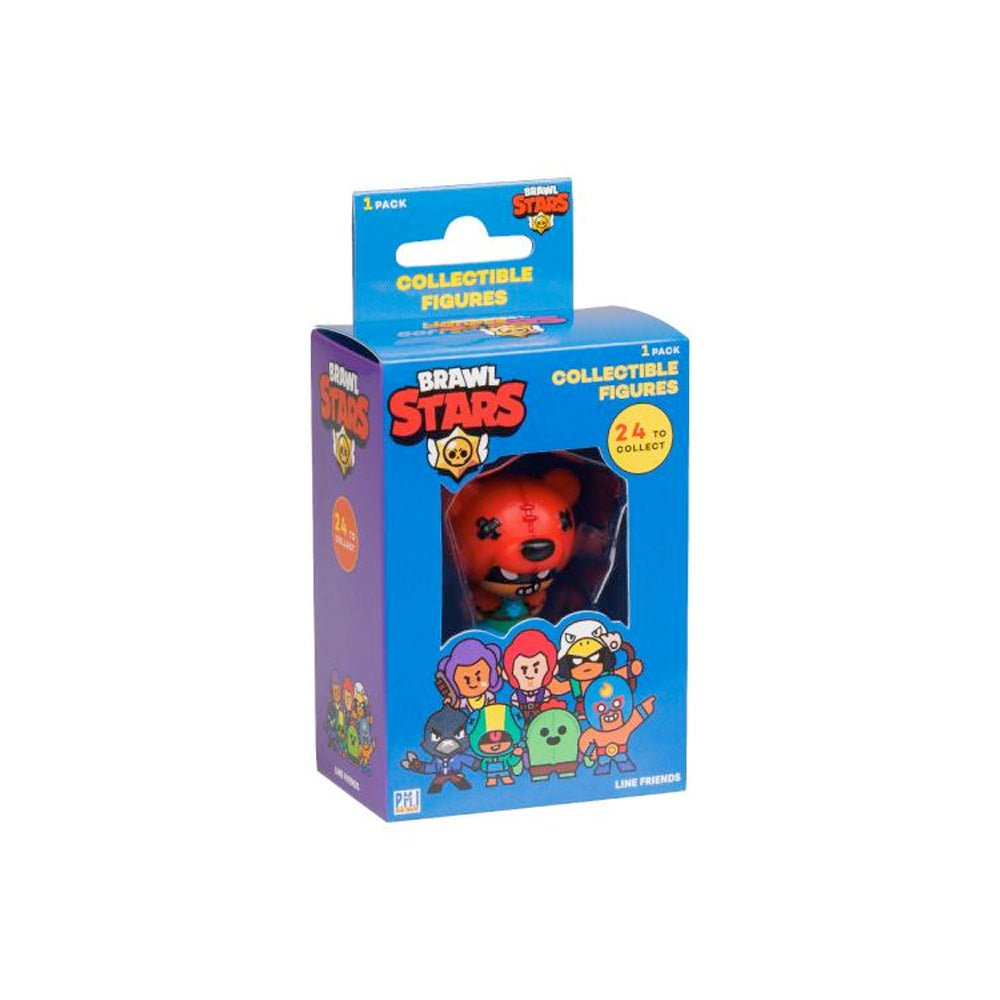 Brawl Stars Actionfiguren in Windowbox, 4,5 cm goobee