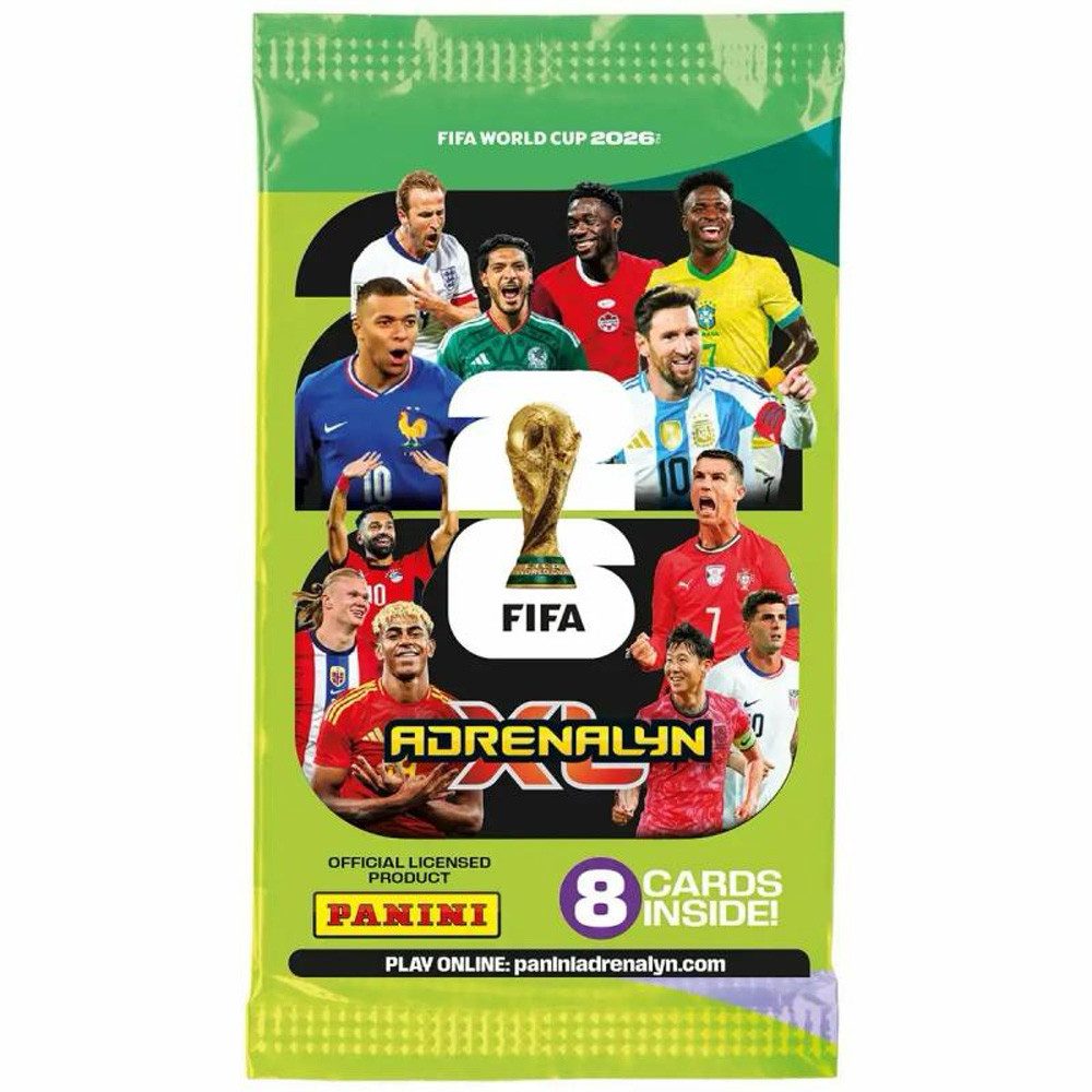 Panini Fifa World Cup 2026 TC Adrenalyn XL Flow Pack (50er Display)