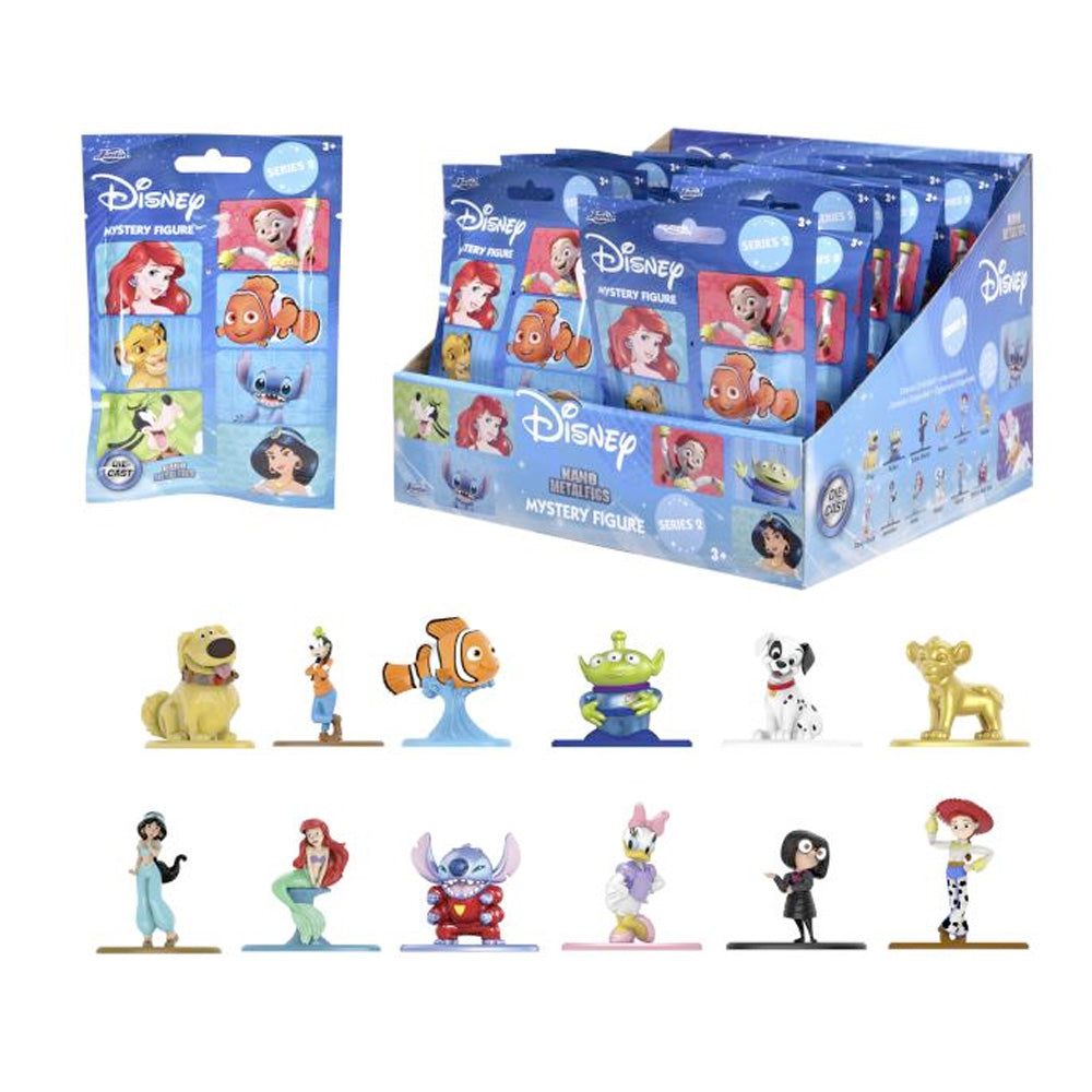 Disney Nanofigs Blind Pack Welle 2, 4 cm goobee