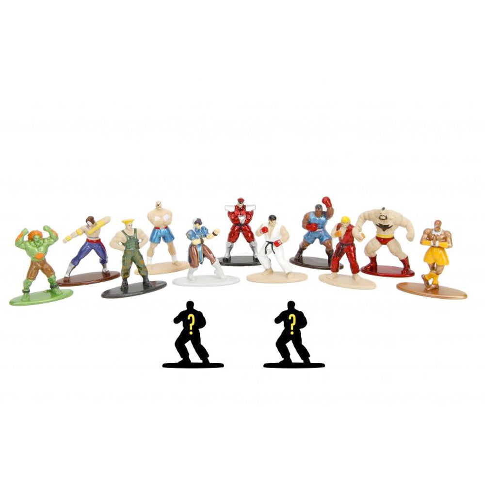 Street Fighter Nanofigs Blind Pack, 4 cm goobee