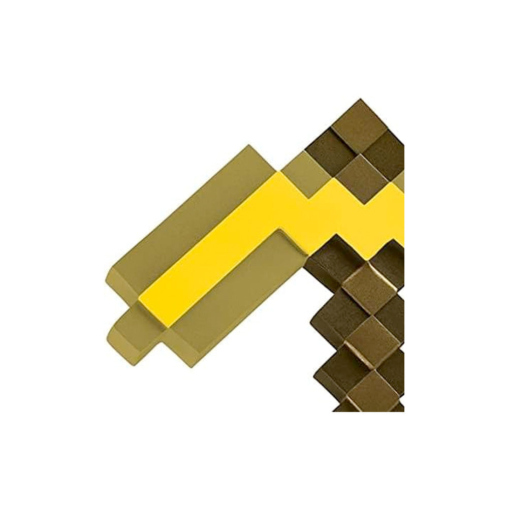 Minecraft Spitzhacke Gold, 50 cm goobee