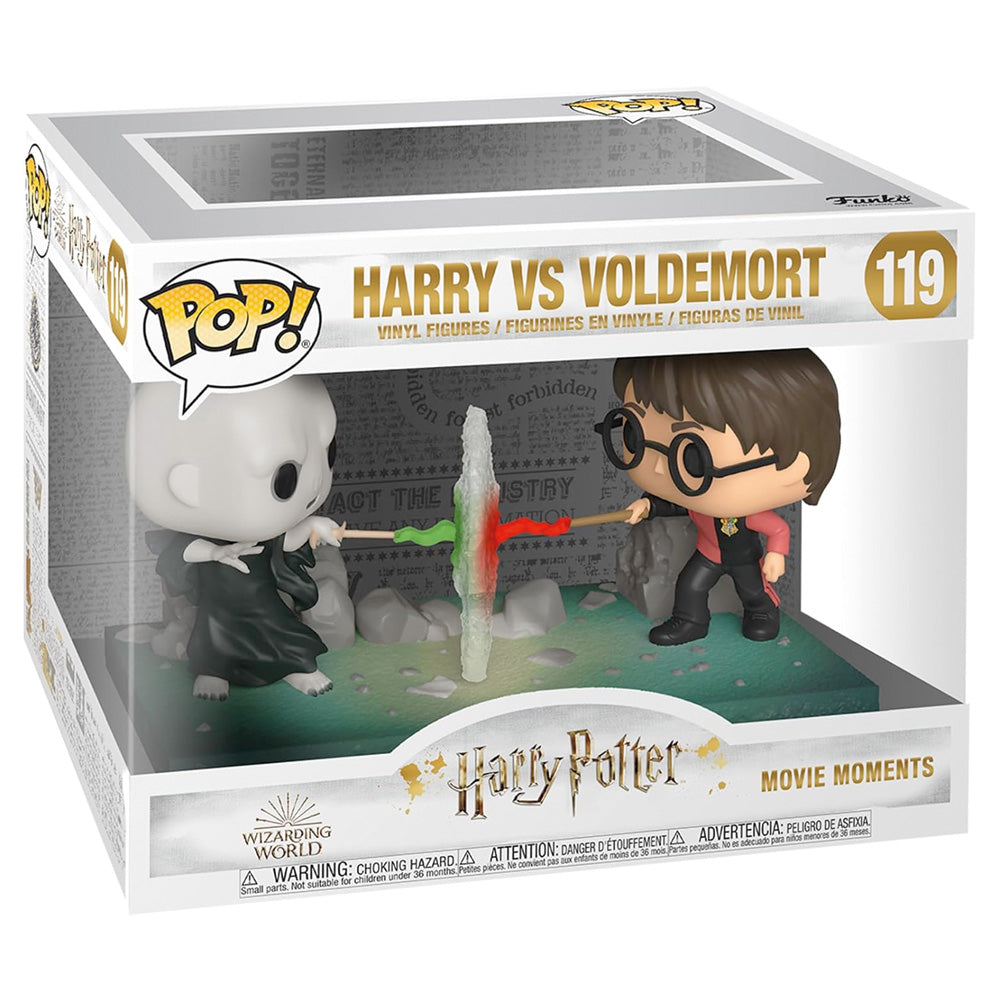 POP Moment! Harry Potter Harry VS Voldemort, 10 cm goobee