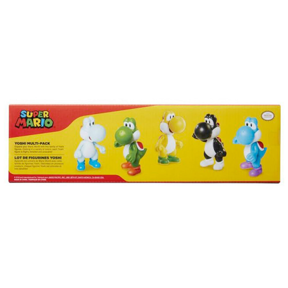 Nintendo Super Mario 5. Yoshi-Set, 6,5 cm goobee