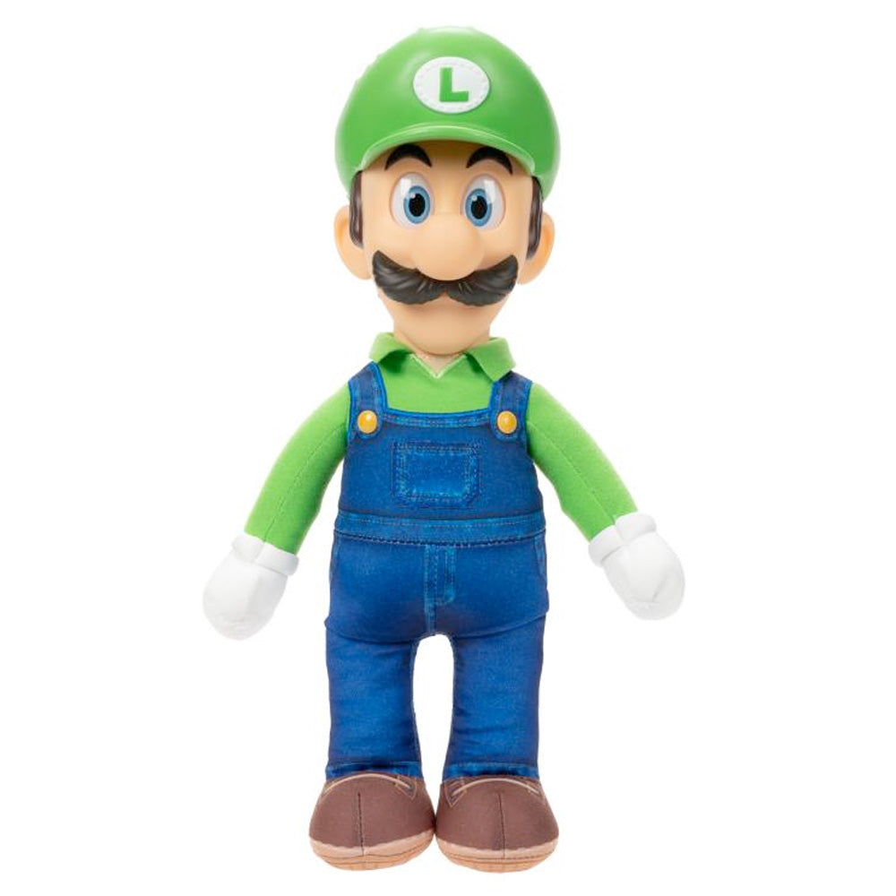 Nintendo Super Mario Movie Roto Plüsch Luigi, 35 cm goobee