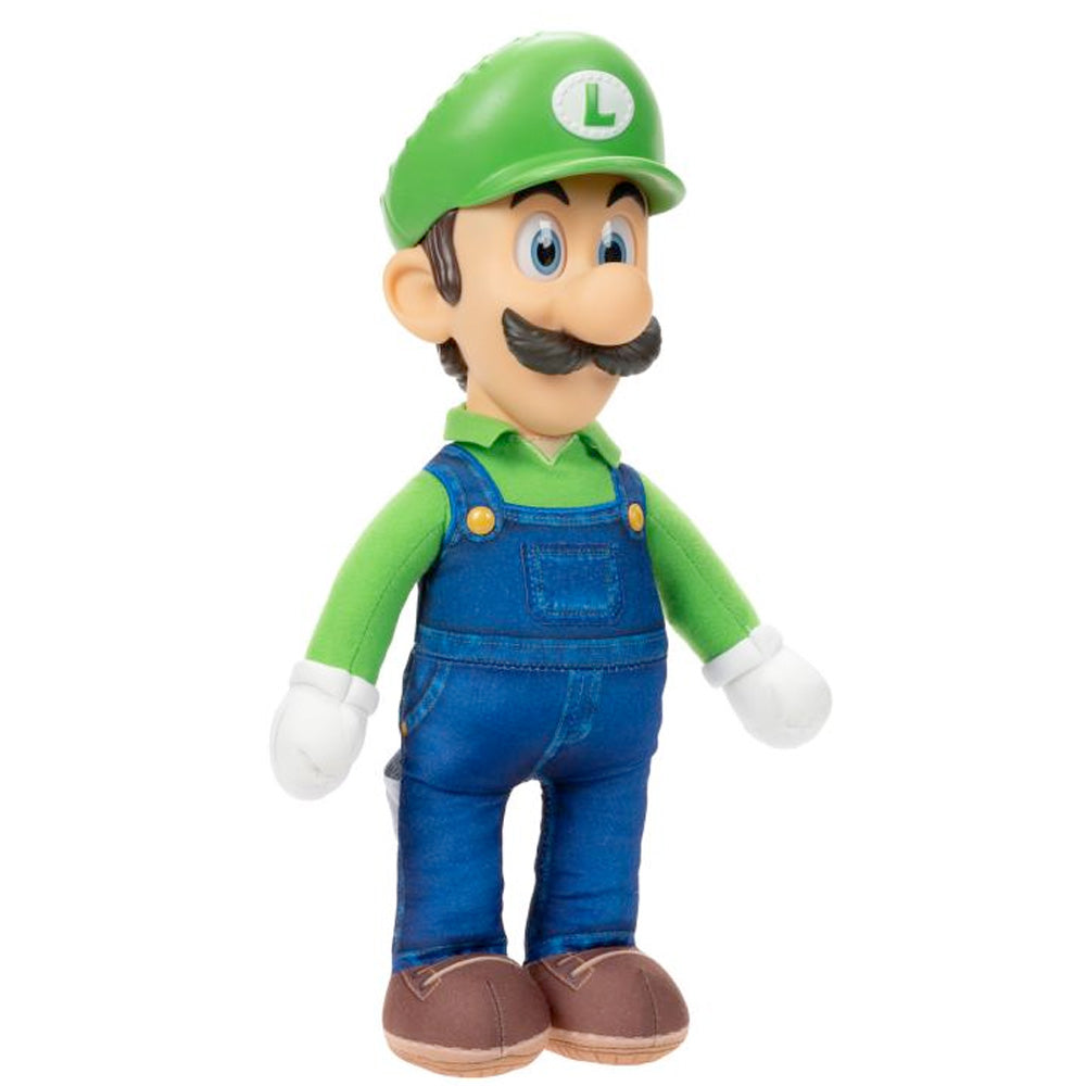Nintendo Super Mario Movie Roto Plüsch Luigi, 35 cm goobee