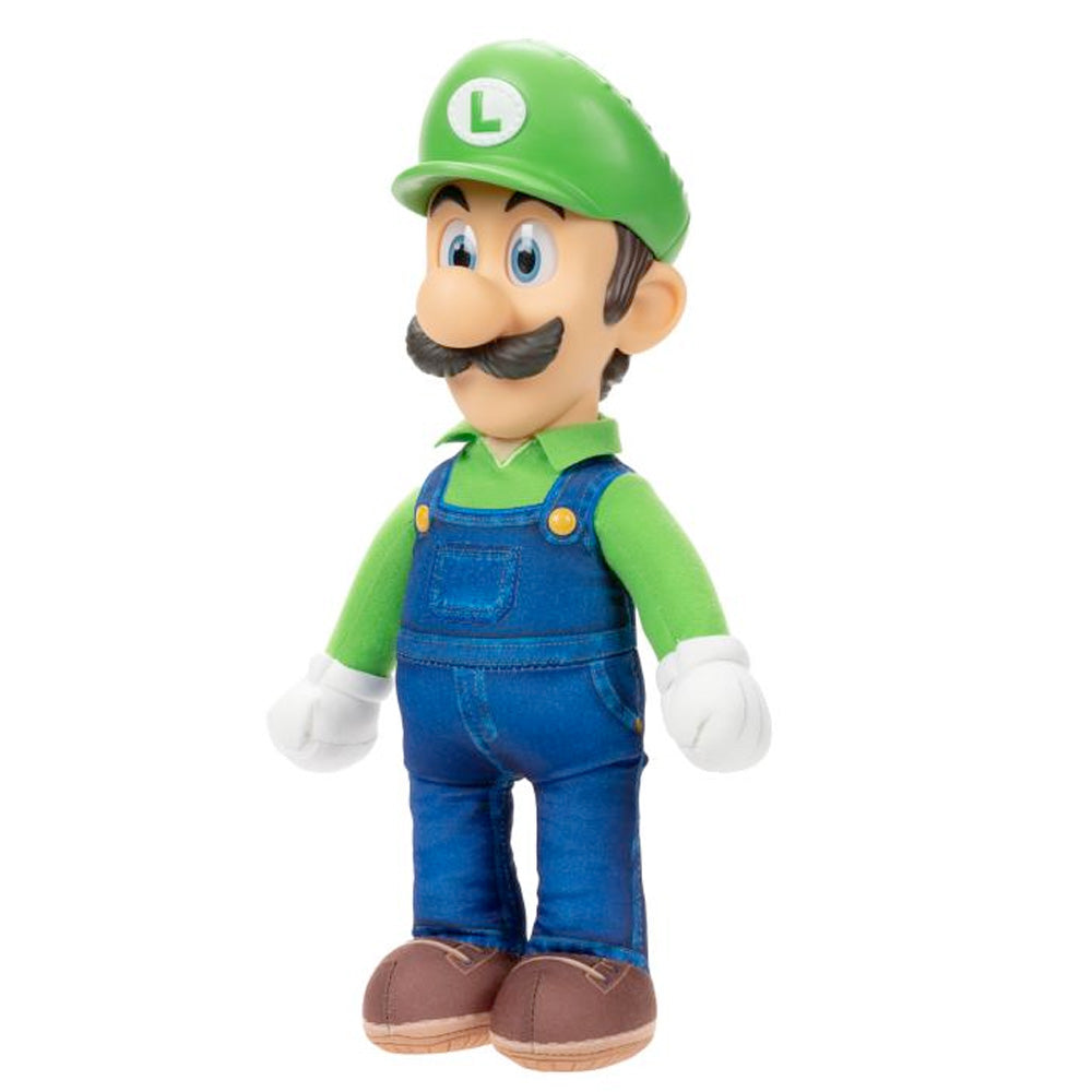 Nintendo Super Mario Movie Roto Plüsch Luigi, 35 cm goobee