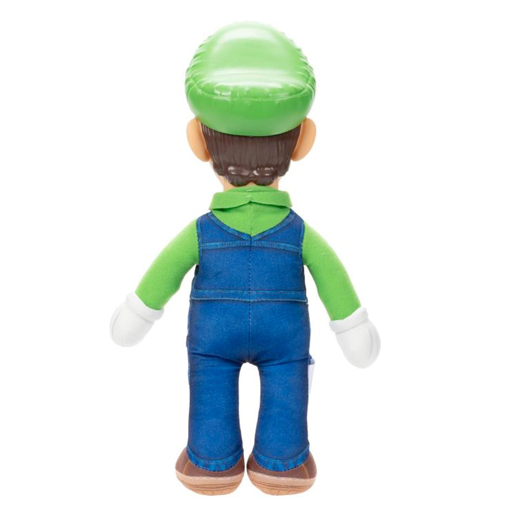 Nintendo Super Mario Movie Roto Plüsch Luigi, 35 cm goobee
