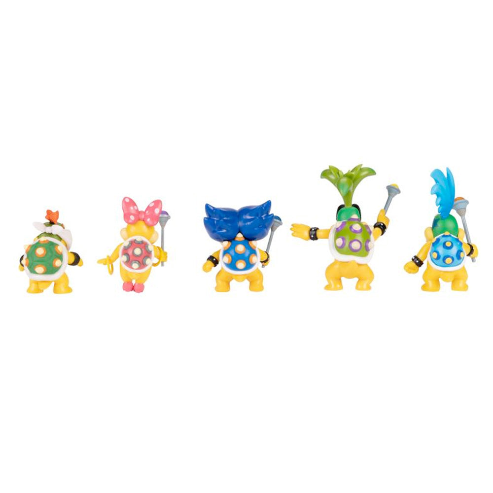 Nintendo Super Mario Figuren 5er-Set Koopalinge, 6,5 cm goobee