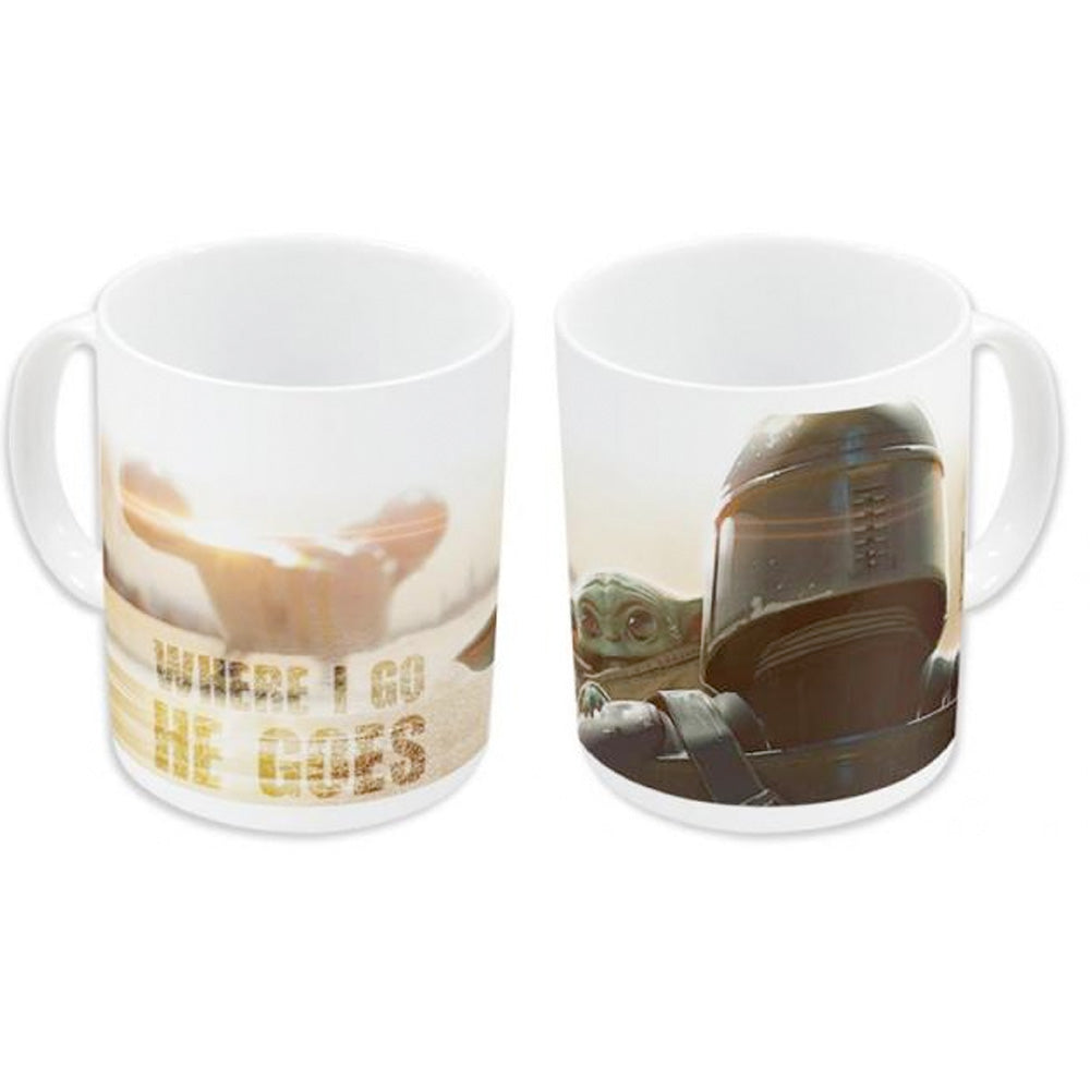 Star Wars Where I go, he goes Tasse, 325 ml goobee