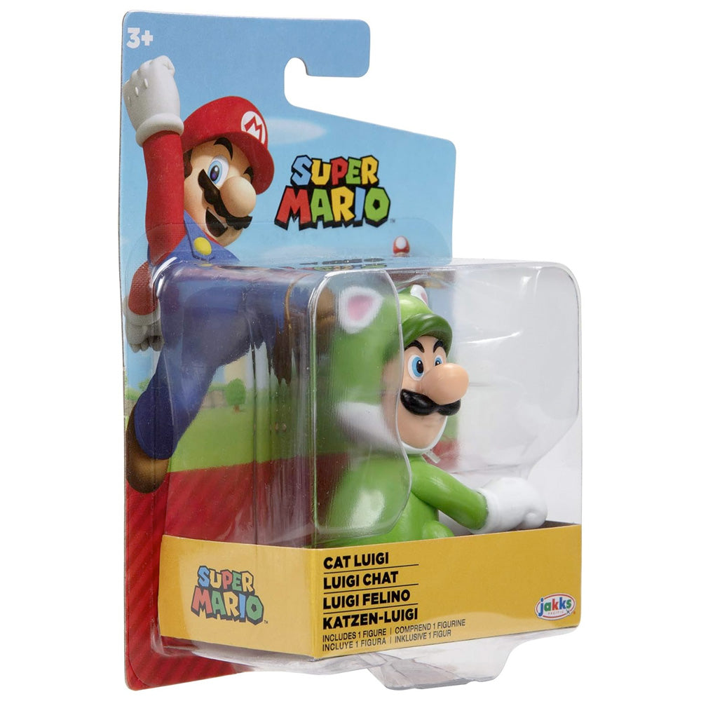 Nintendo Super Mario Figur Katze, 6,5 cm goobee
