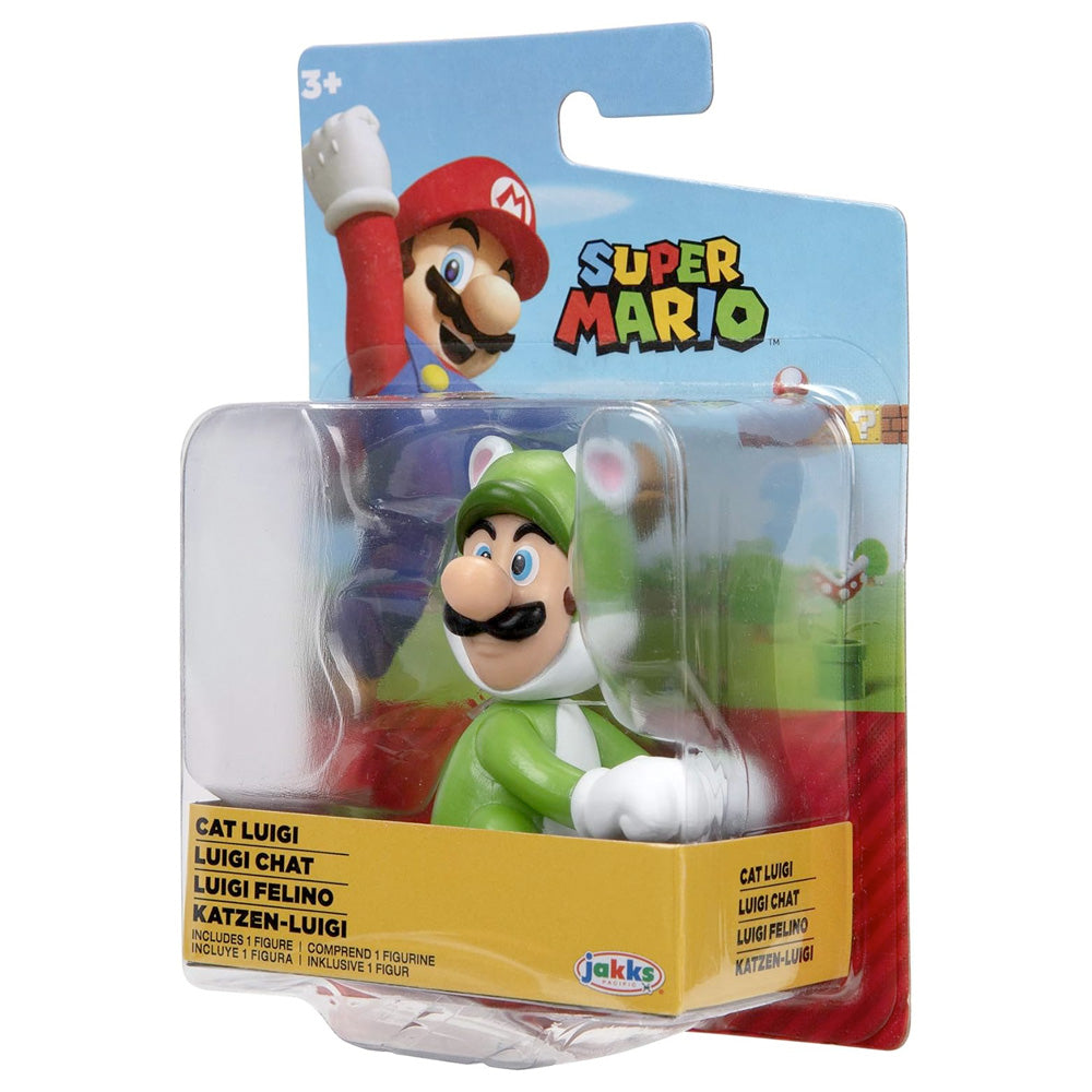 Nintendo Super Mario Figur Katze, 6,5 cm goobee