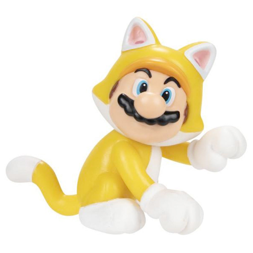 Nintendo Super Mario Figur Katze, 6,5 cm goobee