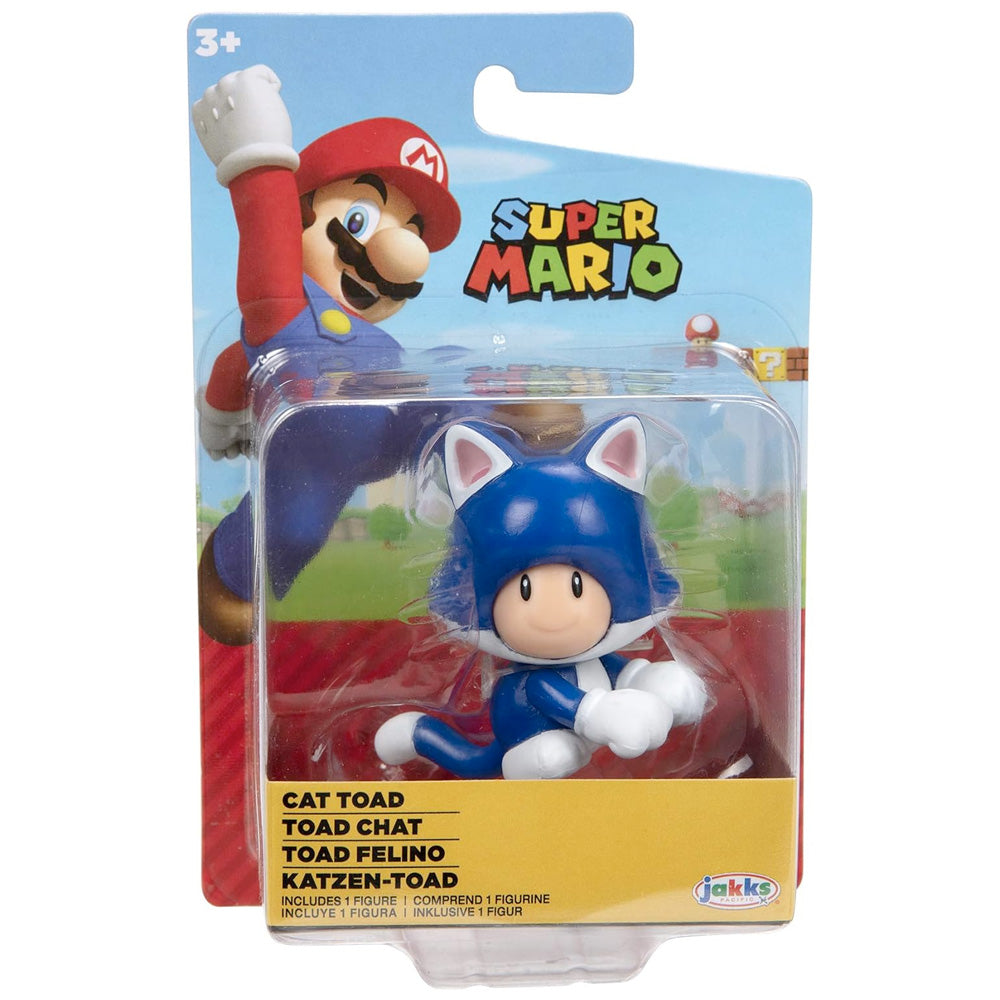 Nintendo Super Mario Figur Katze, 6,5 cm goobee