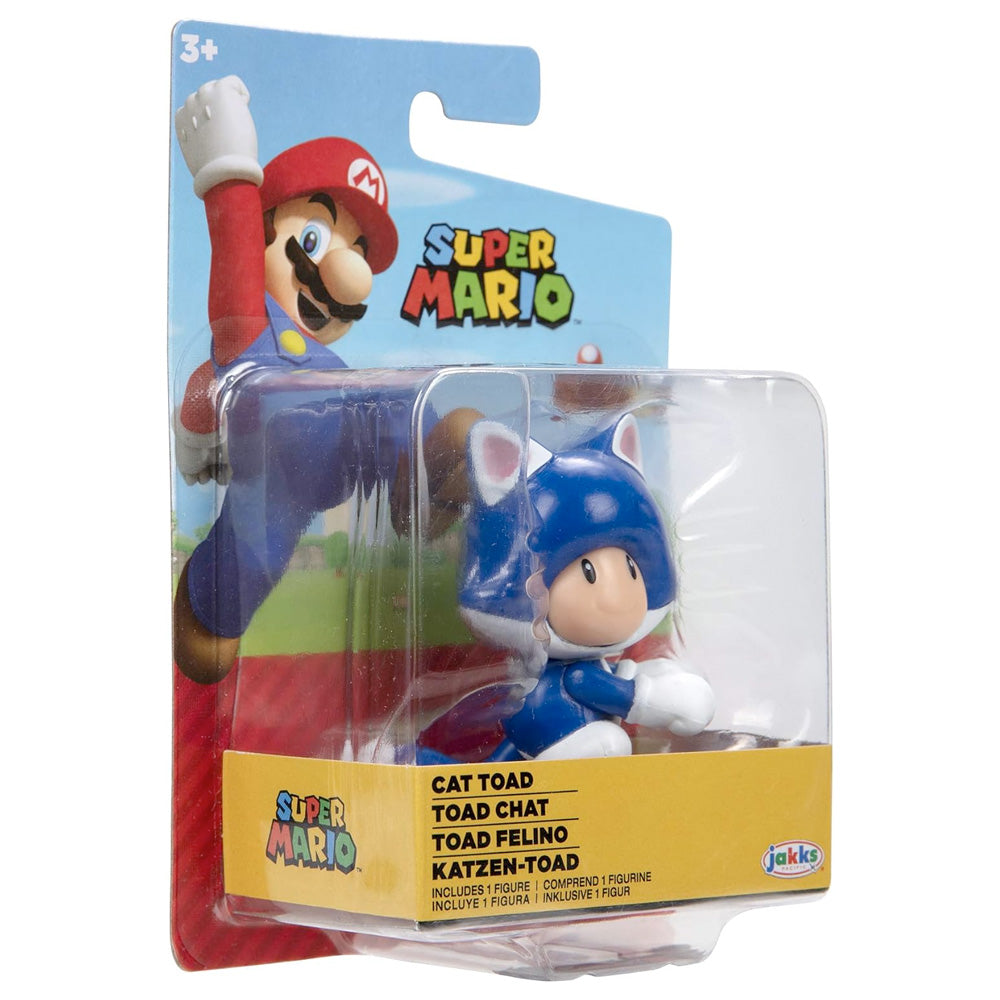 Nintendo Super Mario Figur Katze, 6,5 cm goobee