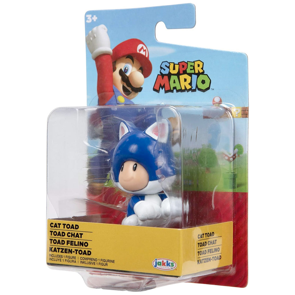 Nintendo Super Mario Figur Katze, 6,5 cm goobee