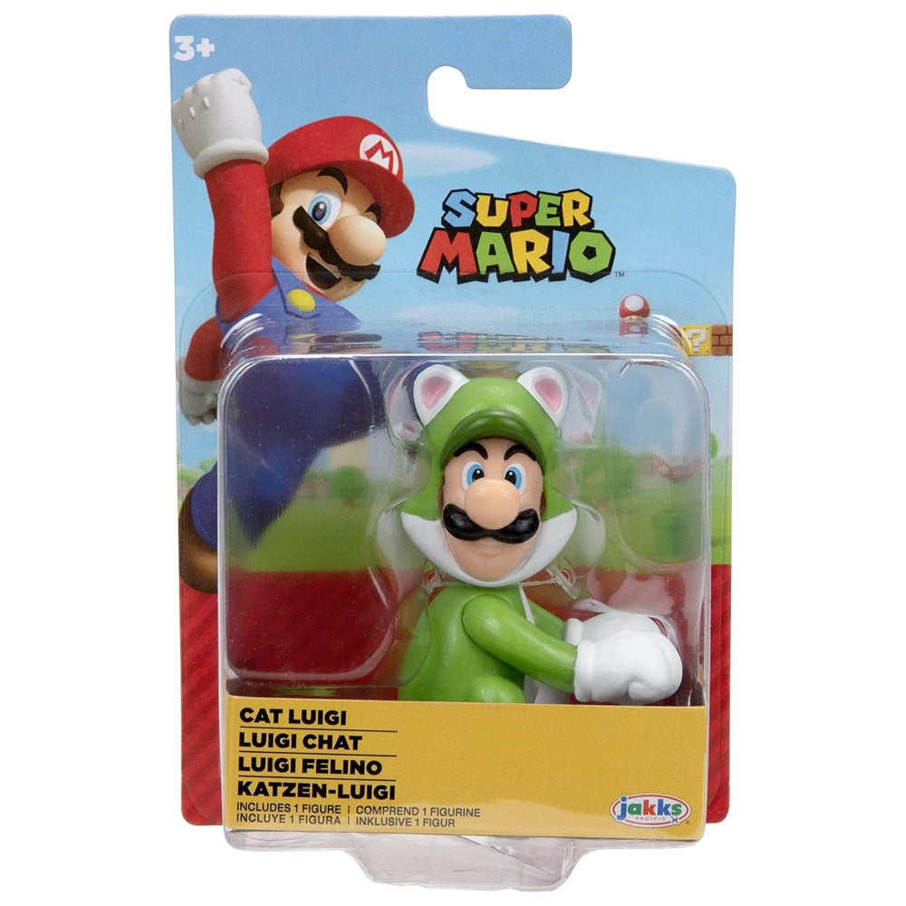 Nintendo Super Mario Figur Katze, 6,5 cm goobee