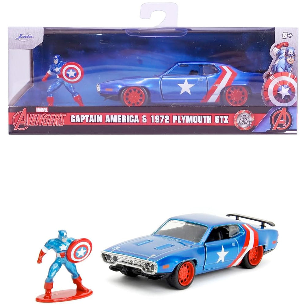 Marvel Captain America Spielauto 1:32, 16 cm goobee