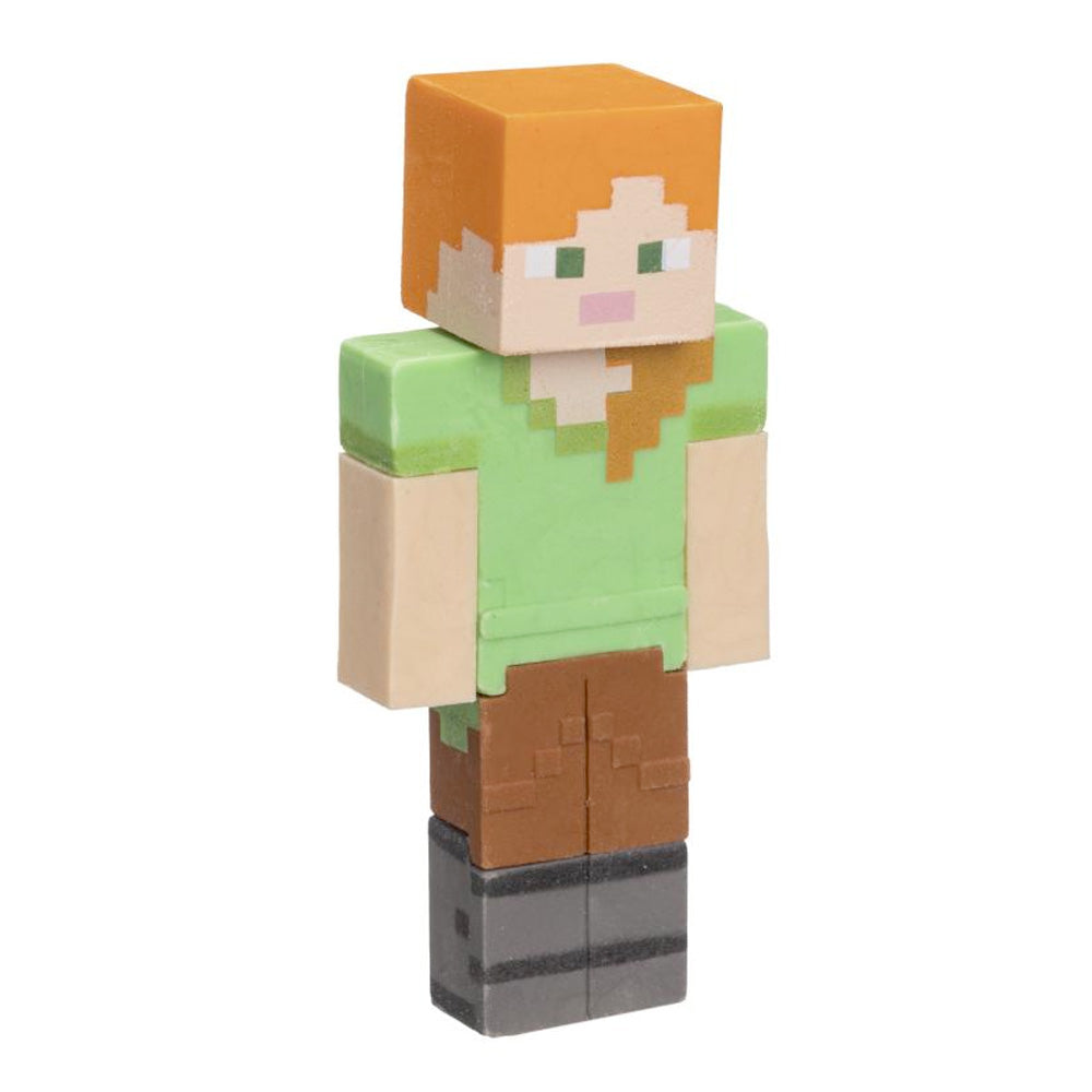 Minecraft 3D Radiergummi in Blind Box, 5 cm goobee