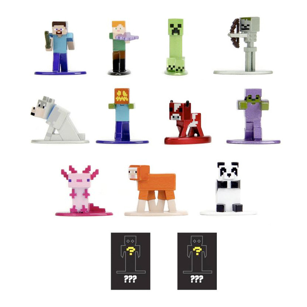 Minecraft Nanofigs W5 Blind Pack, 4 cm goobee