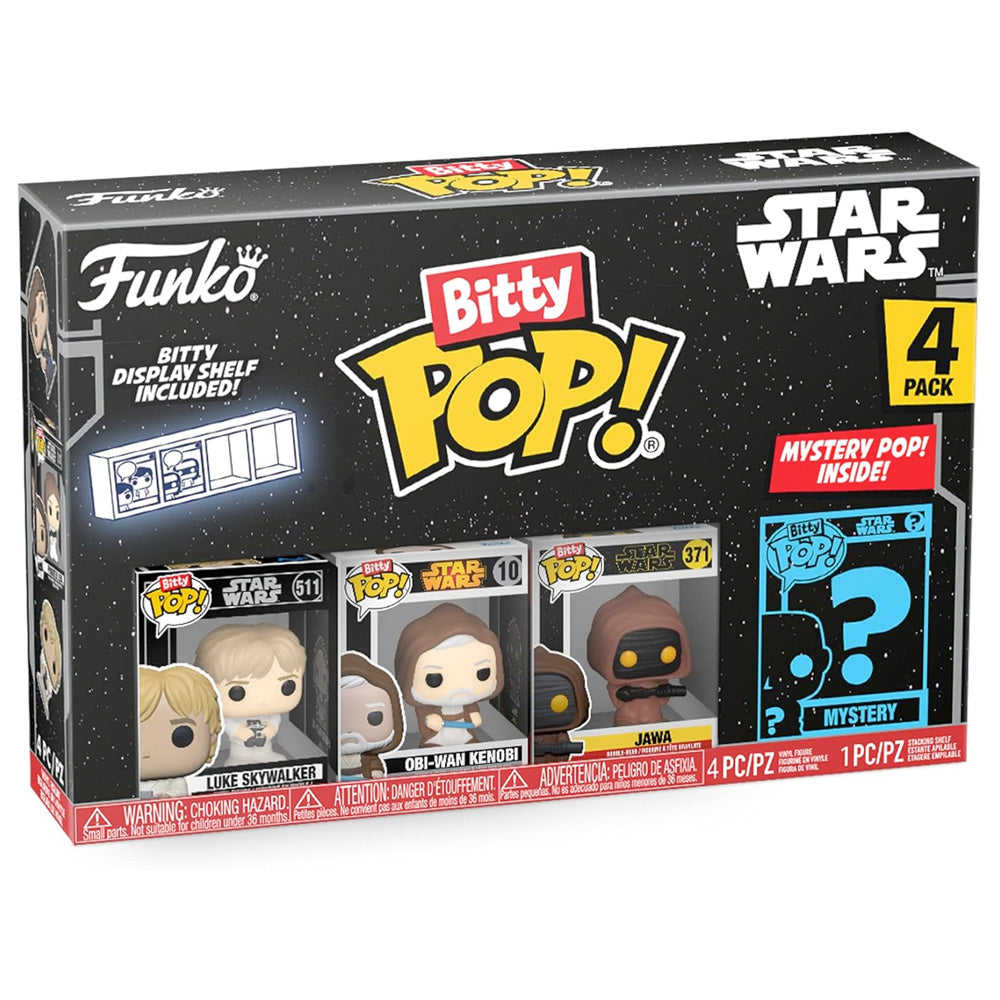Funko Bitty POP! Star Wars 4er Pack, 3 cm goobee